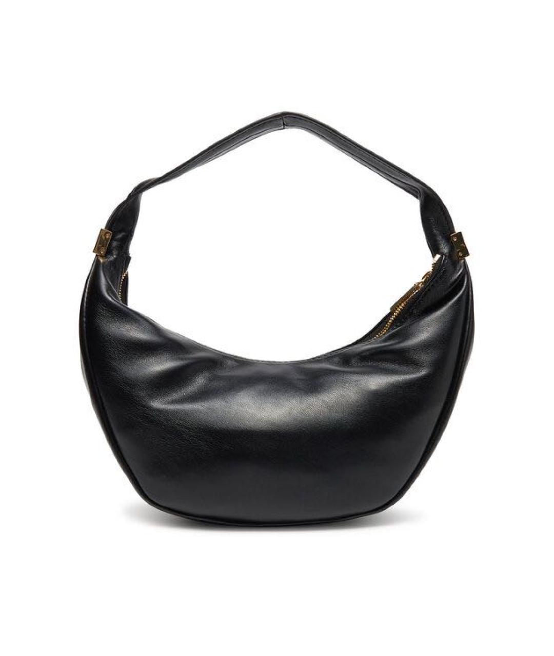 CALVIN KLEIN Черная сумка с короткими ручками из искусственной кожи, фото 3