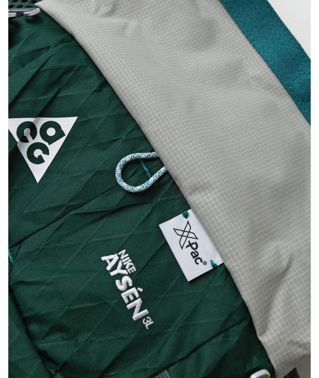 NIKE ACG Зеленая тканевая барсетка, фото 3