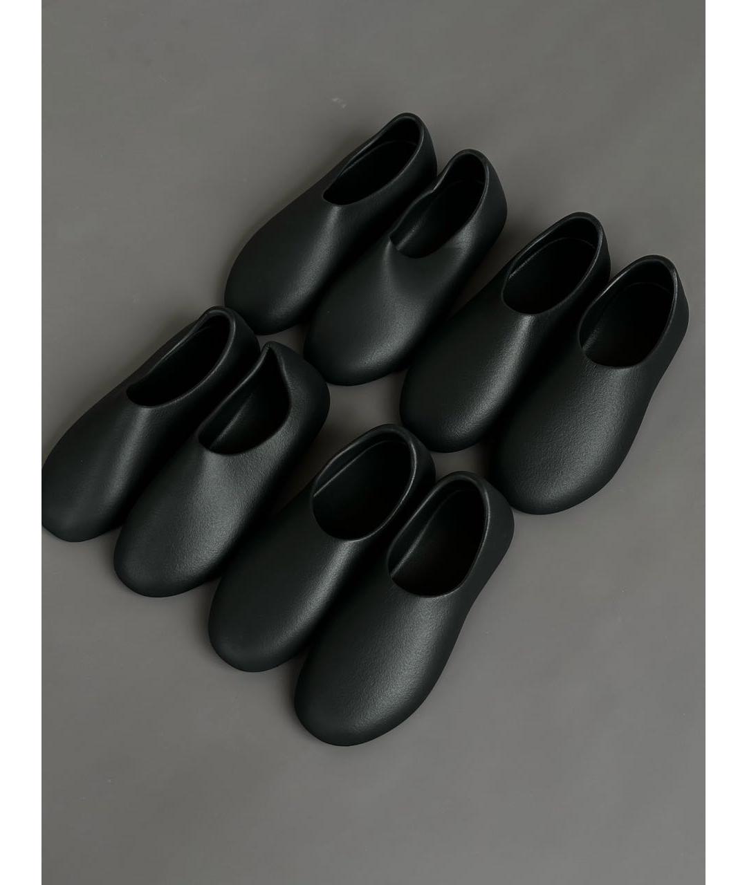 YEEZY Черные низкие кроссовки / кеды, фото 5