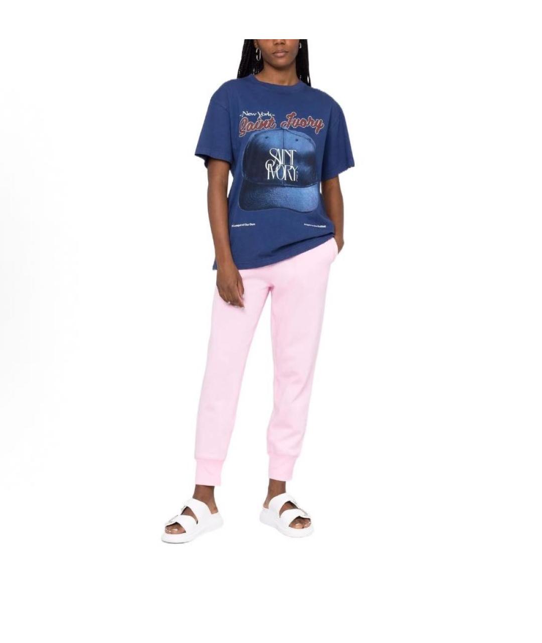 POLO RALPH LAUREN Розовые хлопковые спортивные брюки и шорты, фото 3