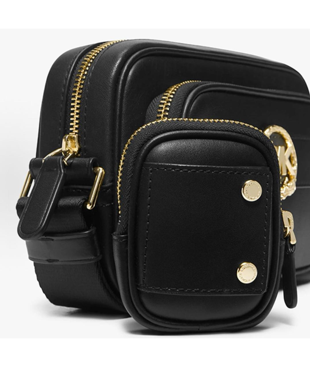 MICHAEL KORS Черная сумка на плечо, фото 3