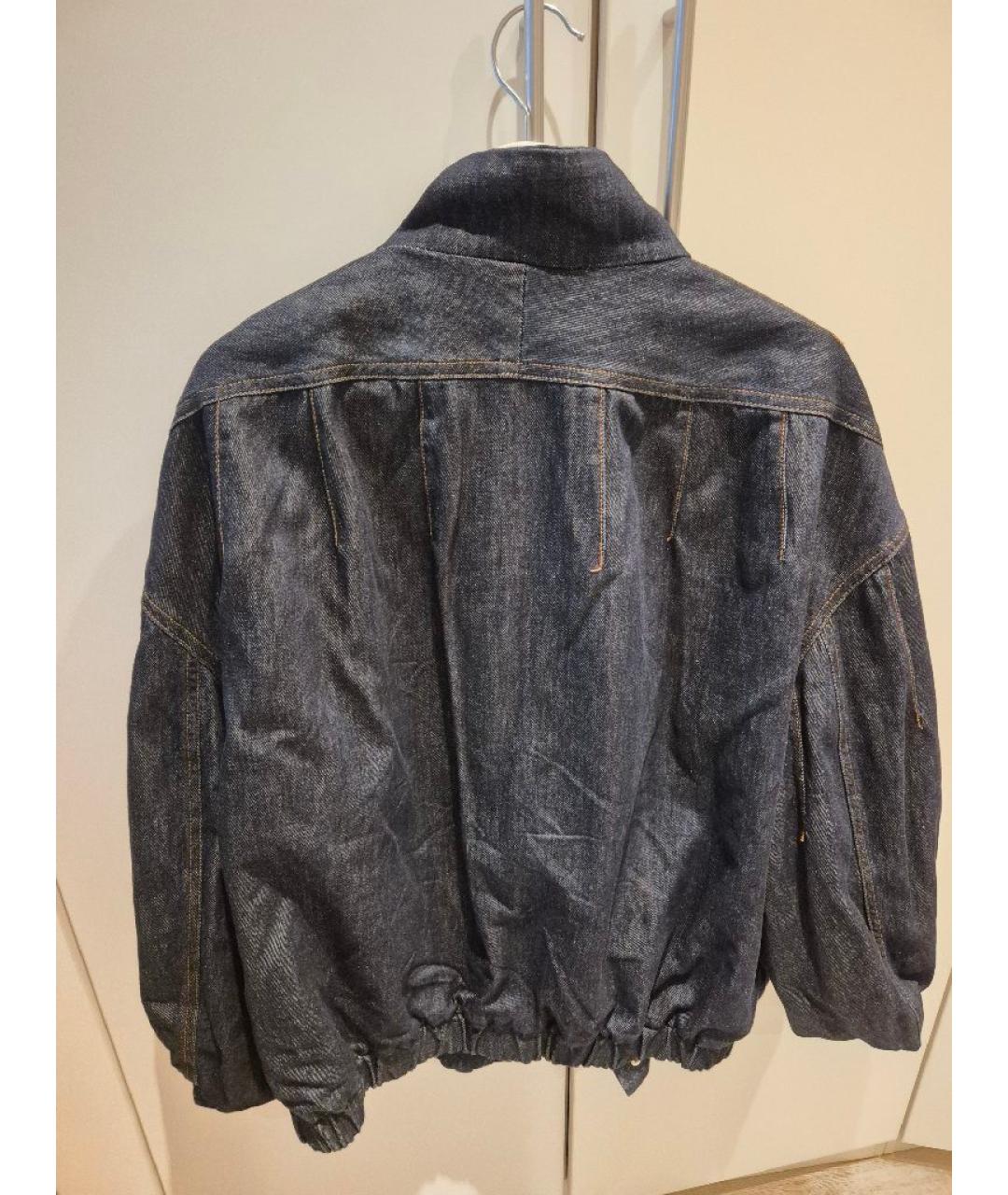 DRIES VAN NOTEN Синяя деним куртка, фото 8