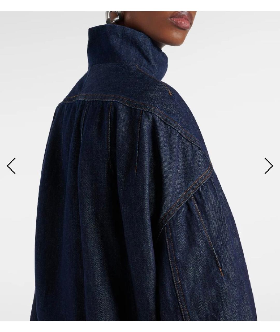 DRIES VAN NOTEN Синяя деним куртка, фото 2