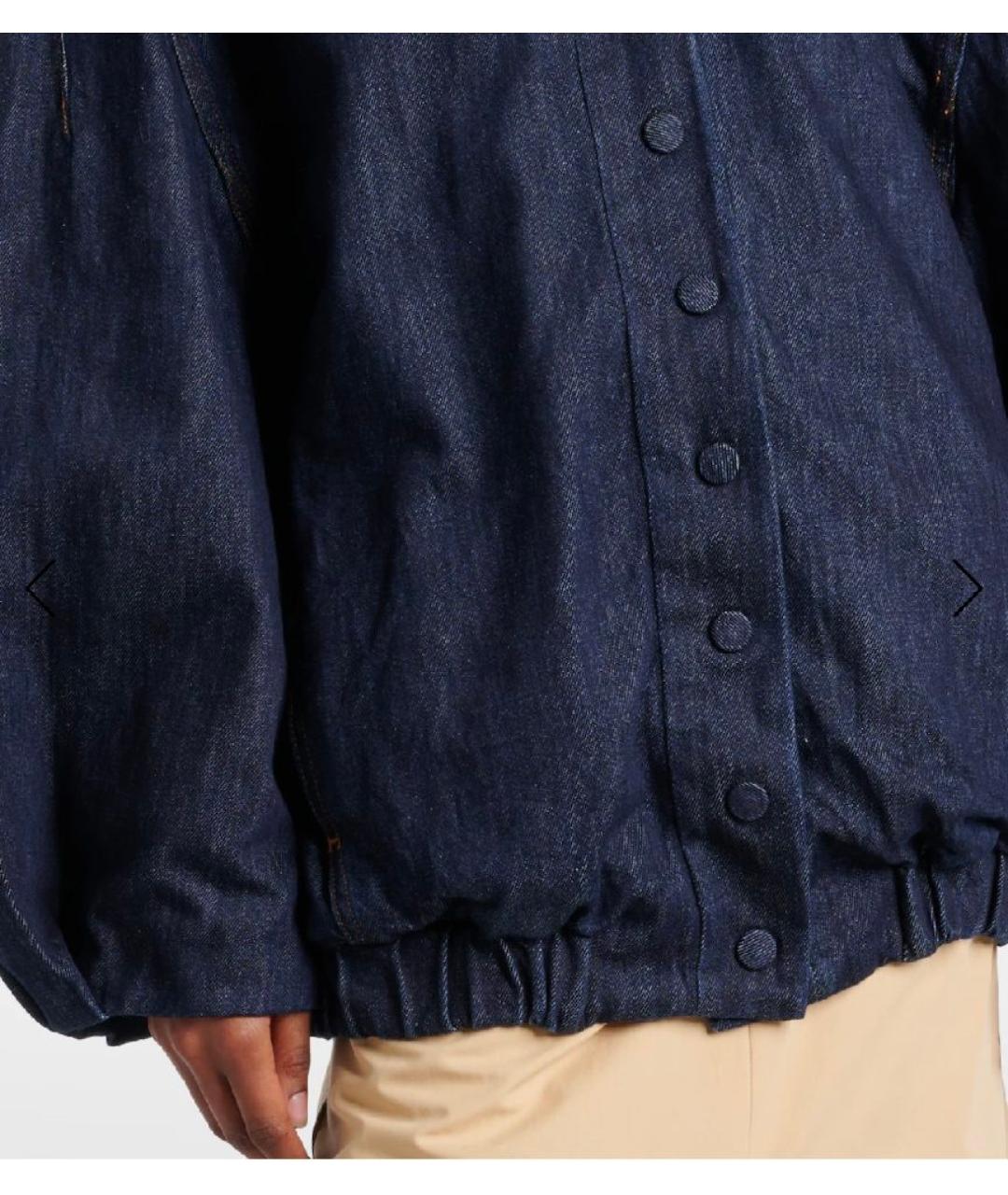 DRIES VAN NOTEN Синяя деним куртка, фото 4