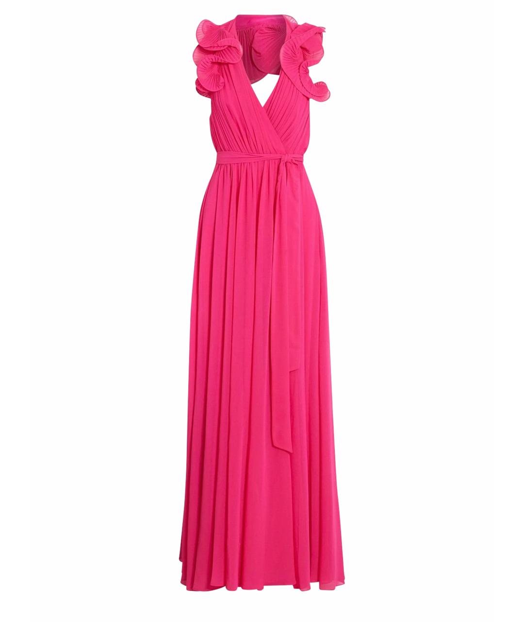 BADGLEY MISCHKA Фуксия коктейльное платье, фото 1