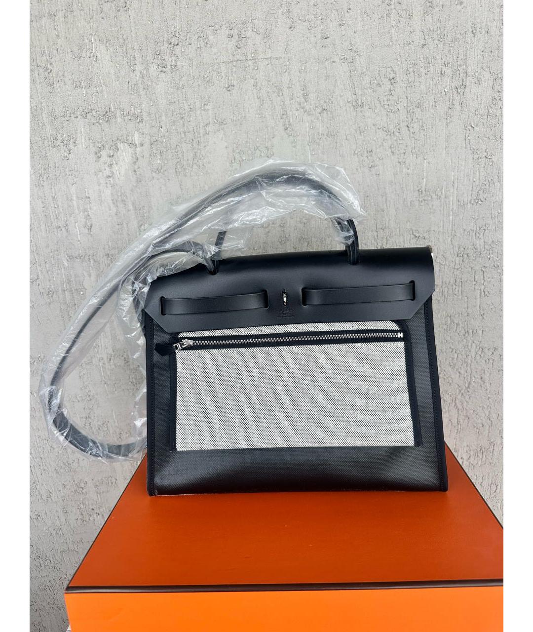 HERMES Черная сумка через плечо, фото 3