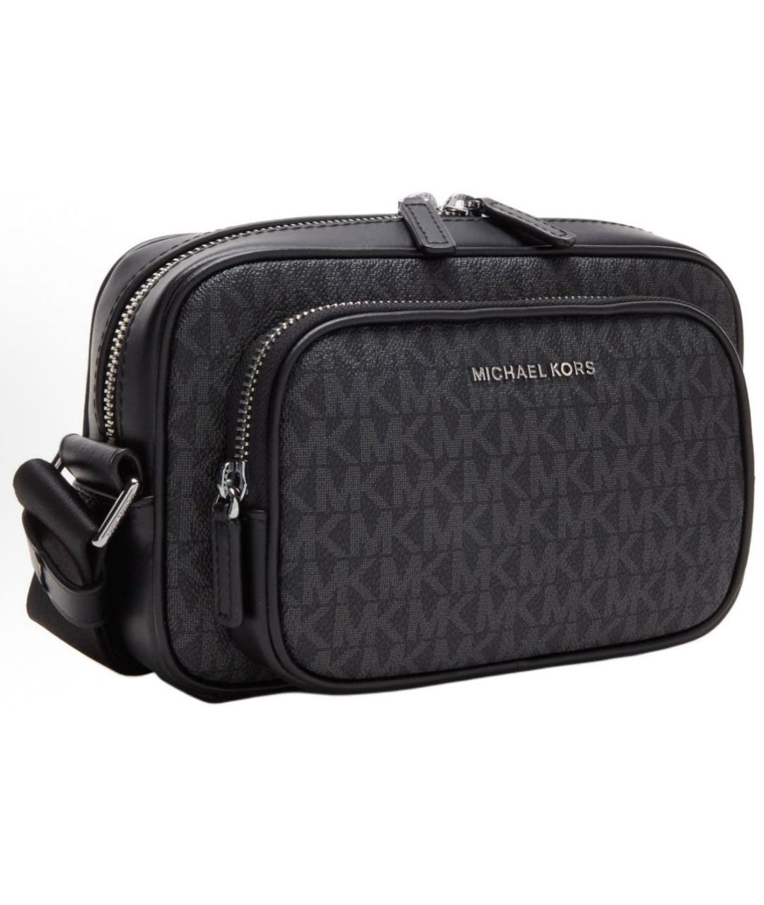 MICHAEL KORS Черная сумка на плечо, фото 3