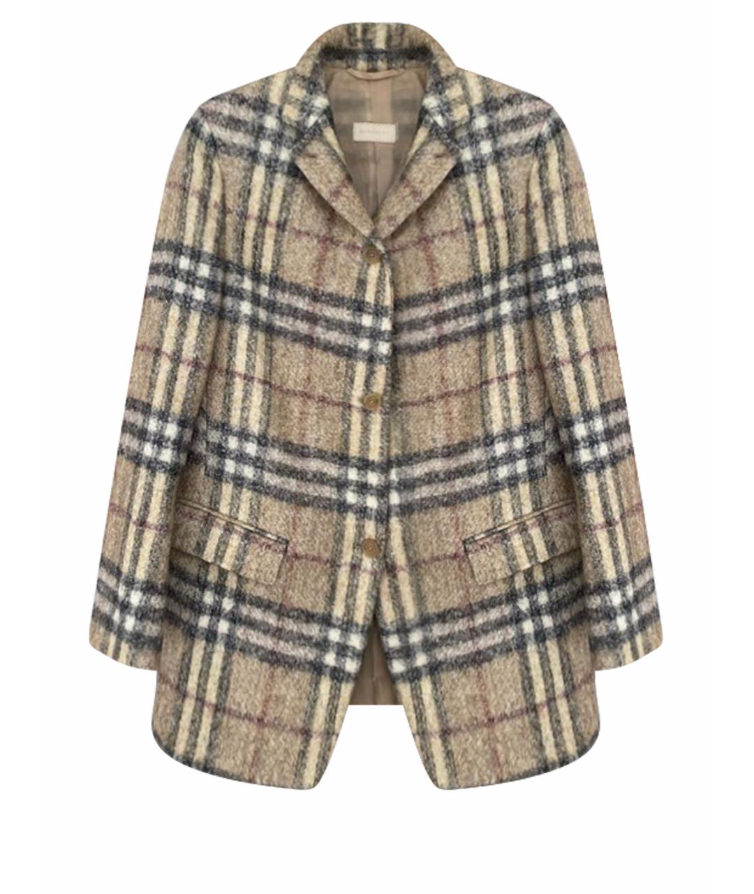 BURBERRY Мульти шерстяной жакет/пиджак, фото 1