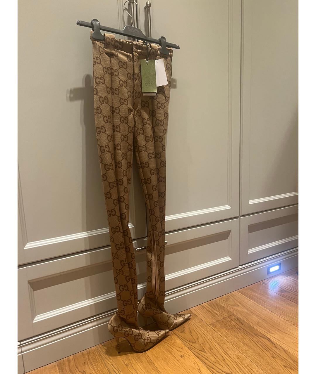 GUCCI Ботфорты, фото 7