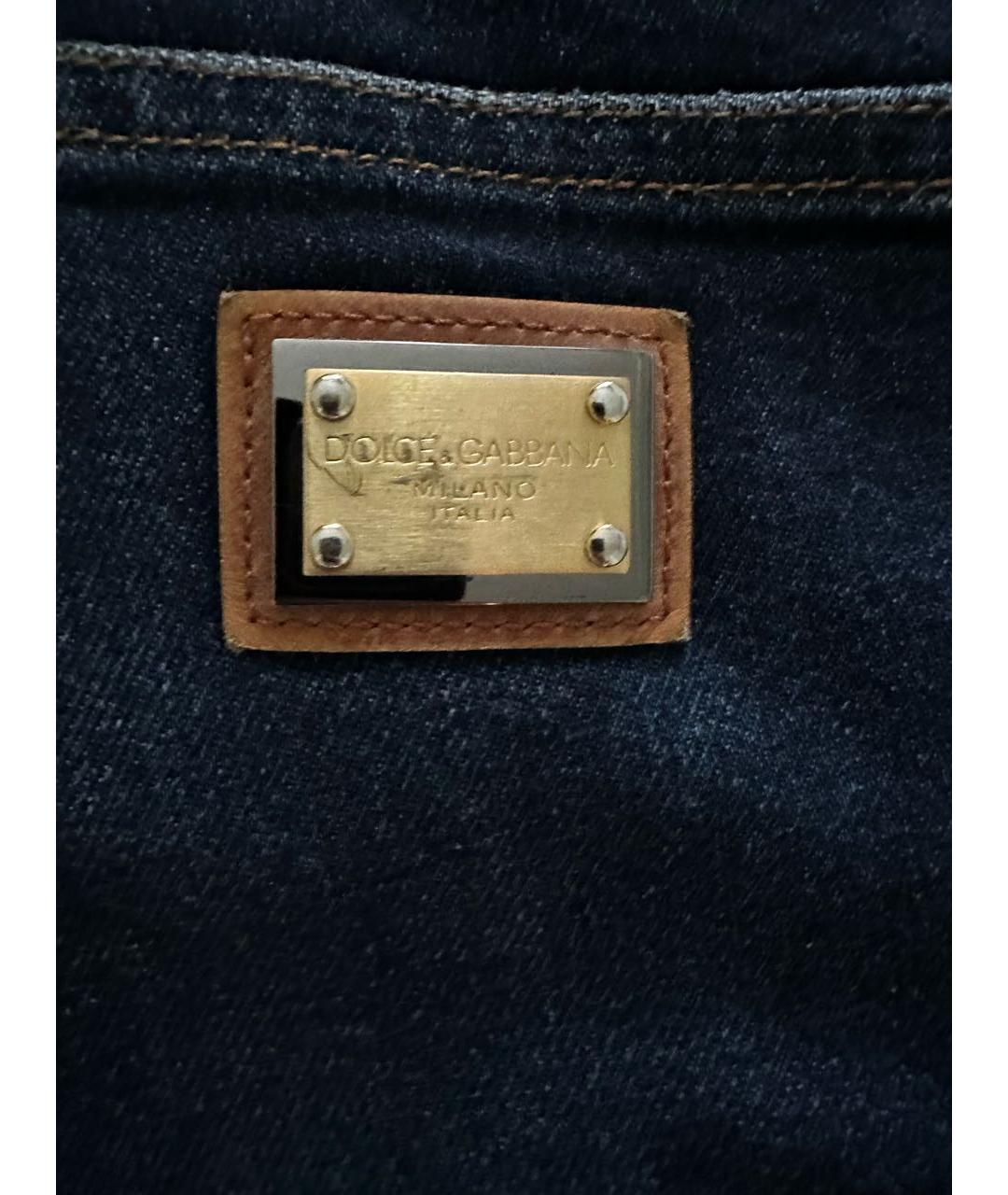 DOLCE&GABBANA Синие джинсы, фото 3