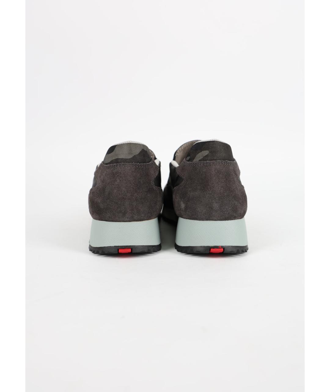 PRADA Хаки текстильные слипоны, фото 4