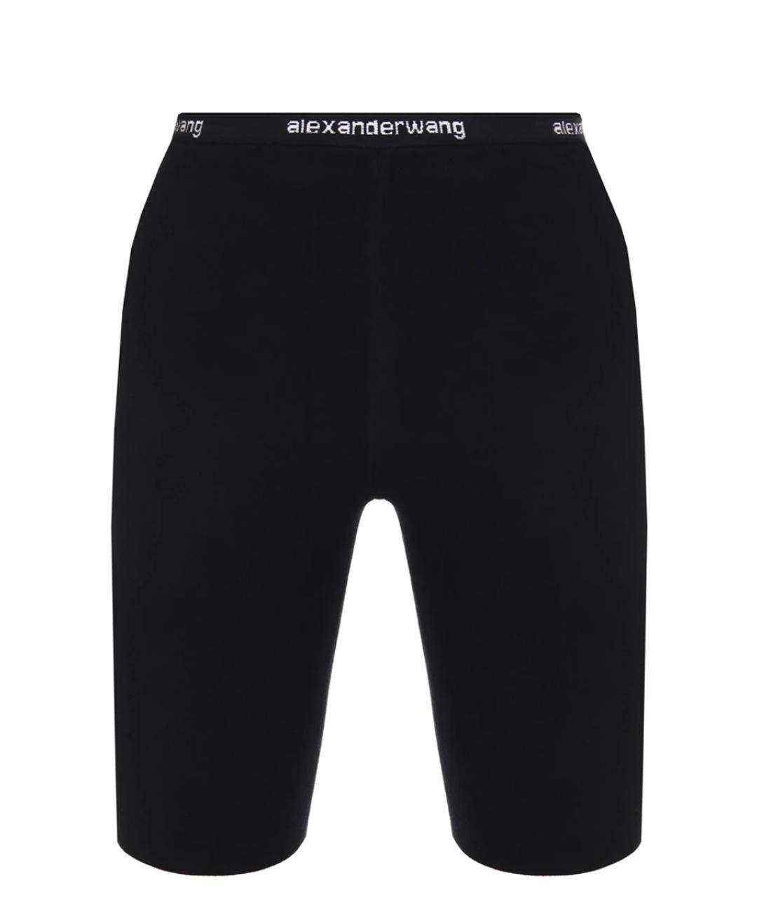 ALEXANDER WANG Черные леггинсы и велосипедки, фото 1