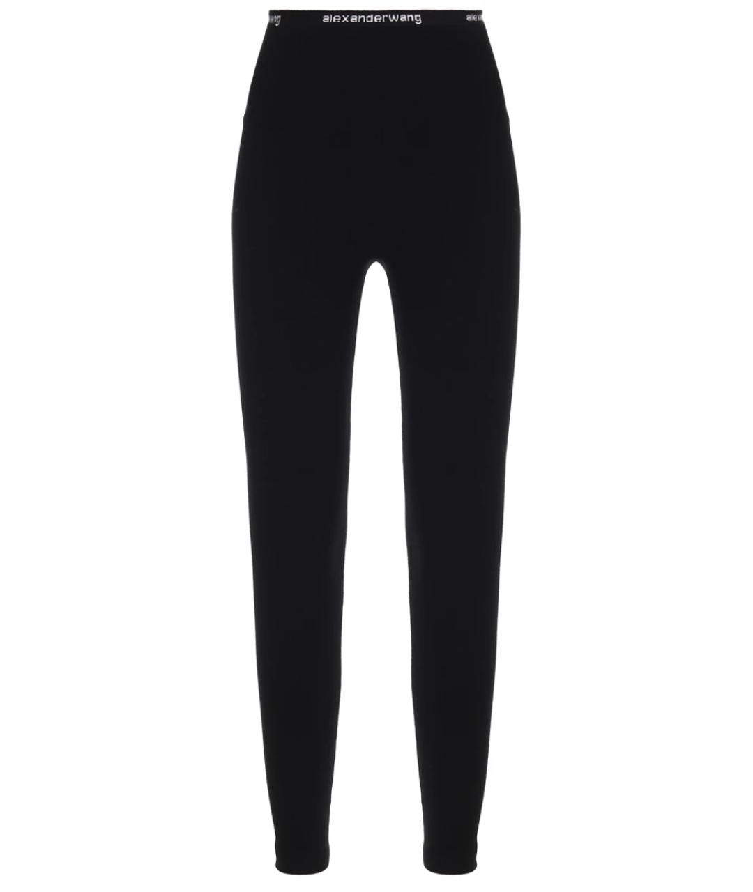 ALEXANDER WANG Черные леггинсы и велосипедки, фото 1