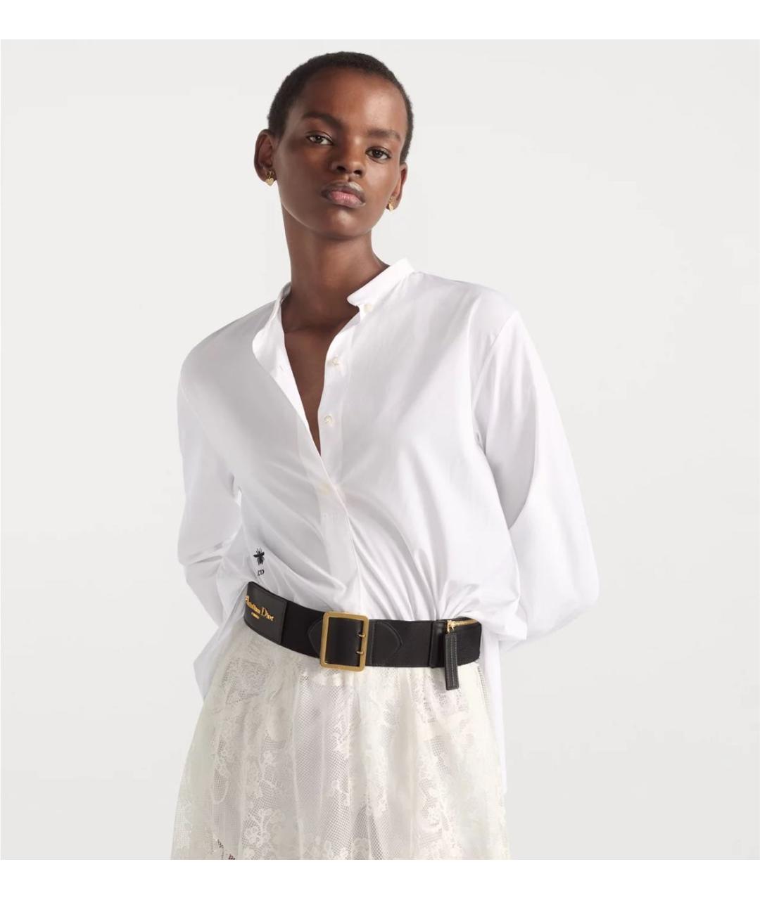 CHRISTIAN DIOR Черный ремень, фото 2