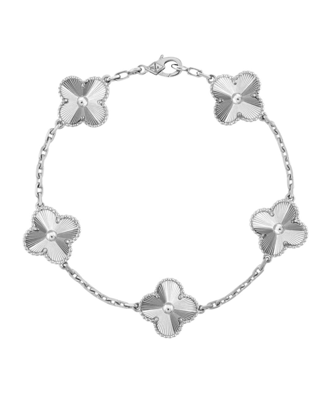 VAN CLEEF & ARPELS Серебрянный браслет из белого золота, фото 1