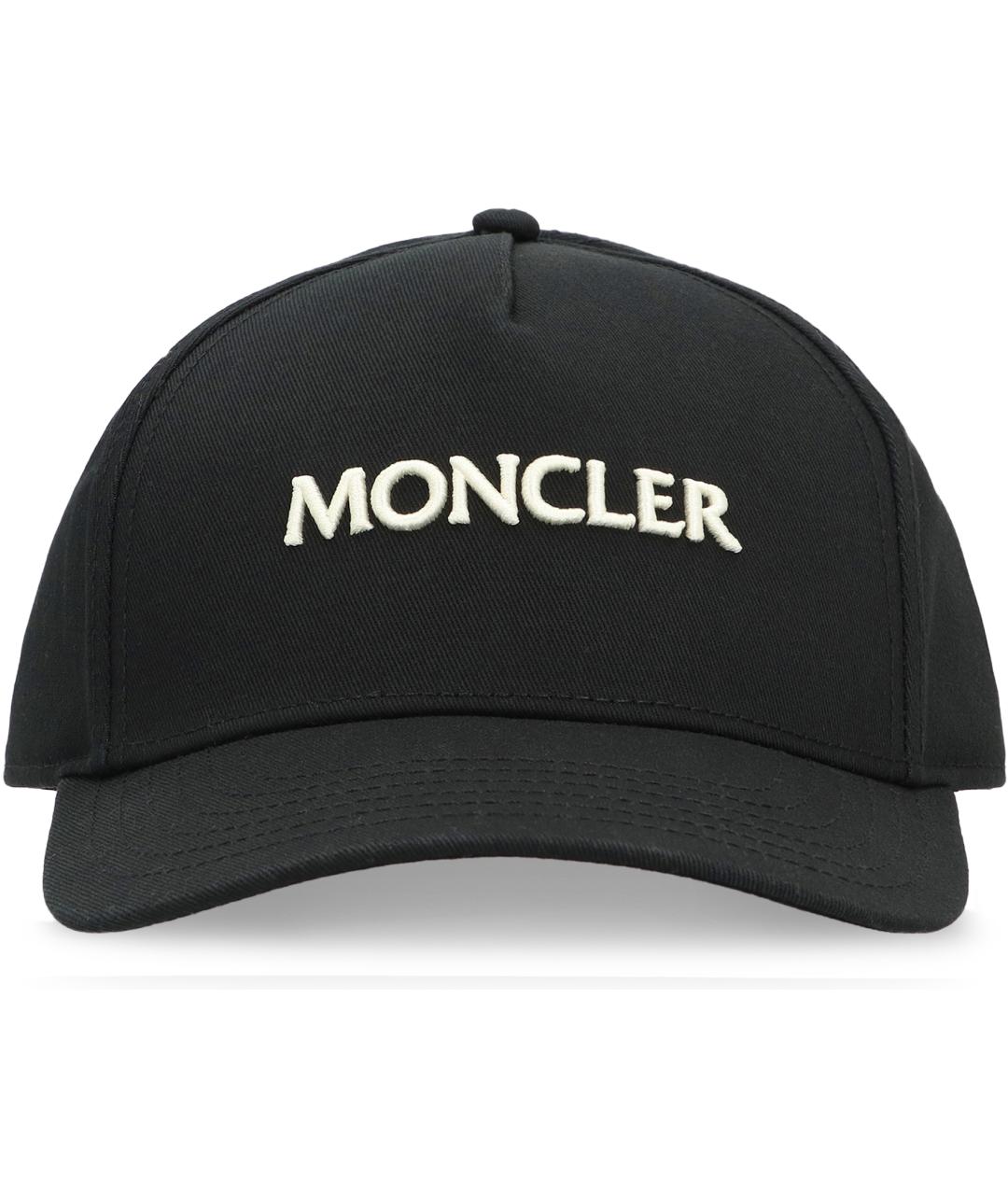 MONCLER Черная хлопковая кепка/бейсболка, фото 3