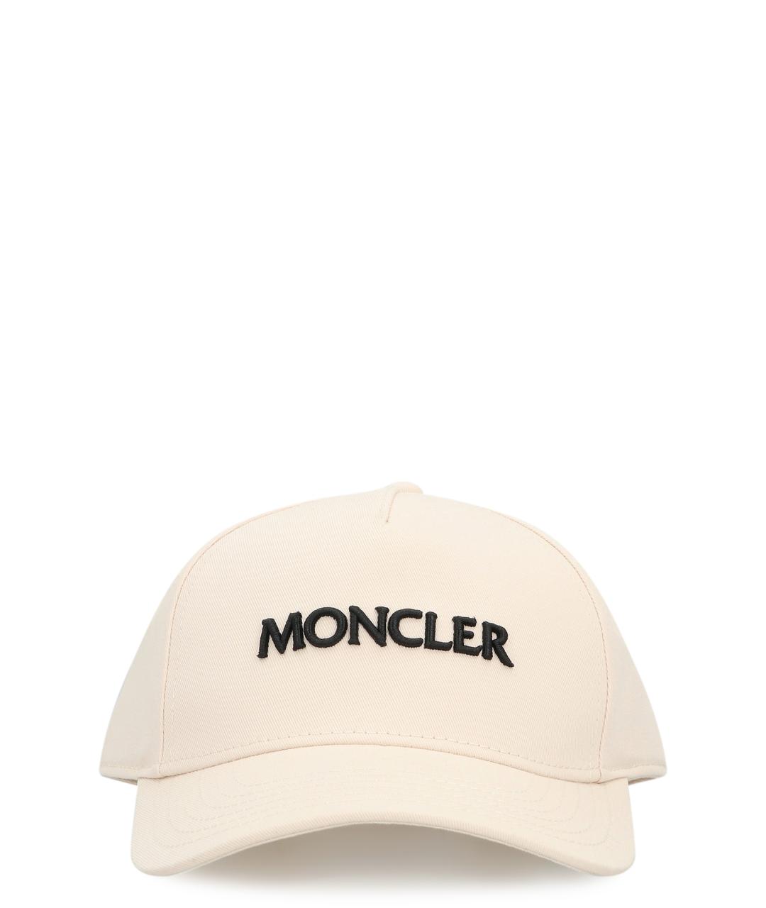 MONCLER Розовая хлопковая кепка/бейсболка, фото 1