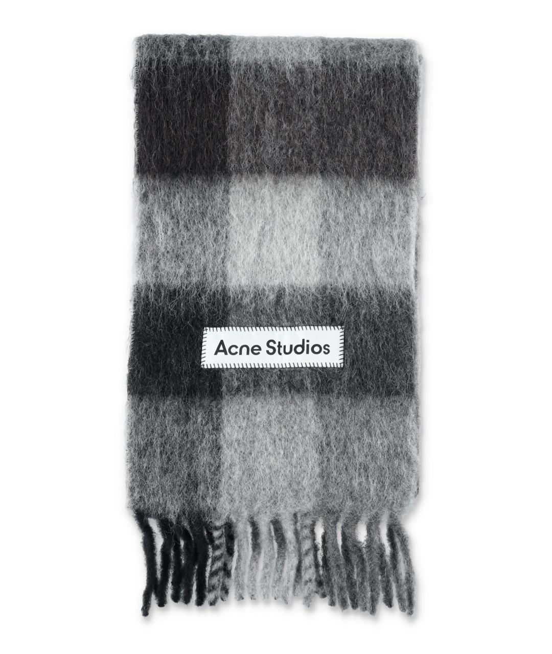 ACNE STUDIOS Мульти шерстяной шарф, фото 1