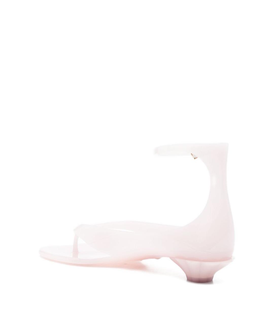 CHLOE Розовые синтетические сандалии, фото 2