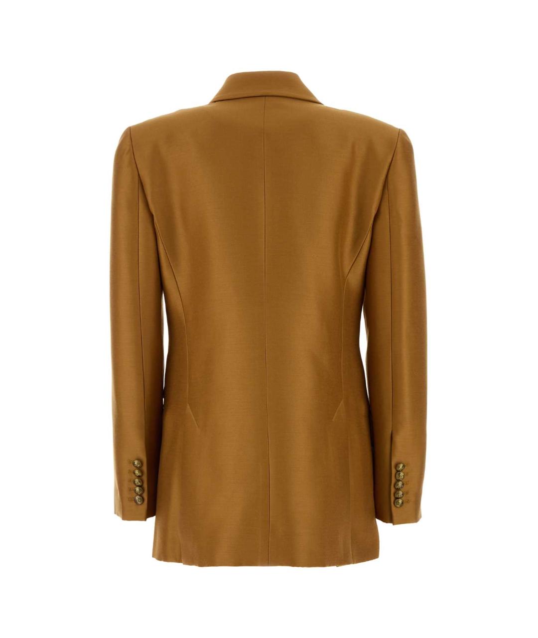 ZIMMERMANN Бежевый шерстяной жакет/пиджак, фото 3