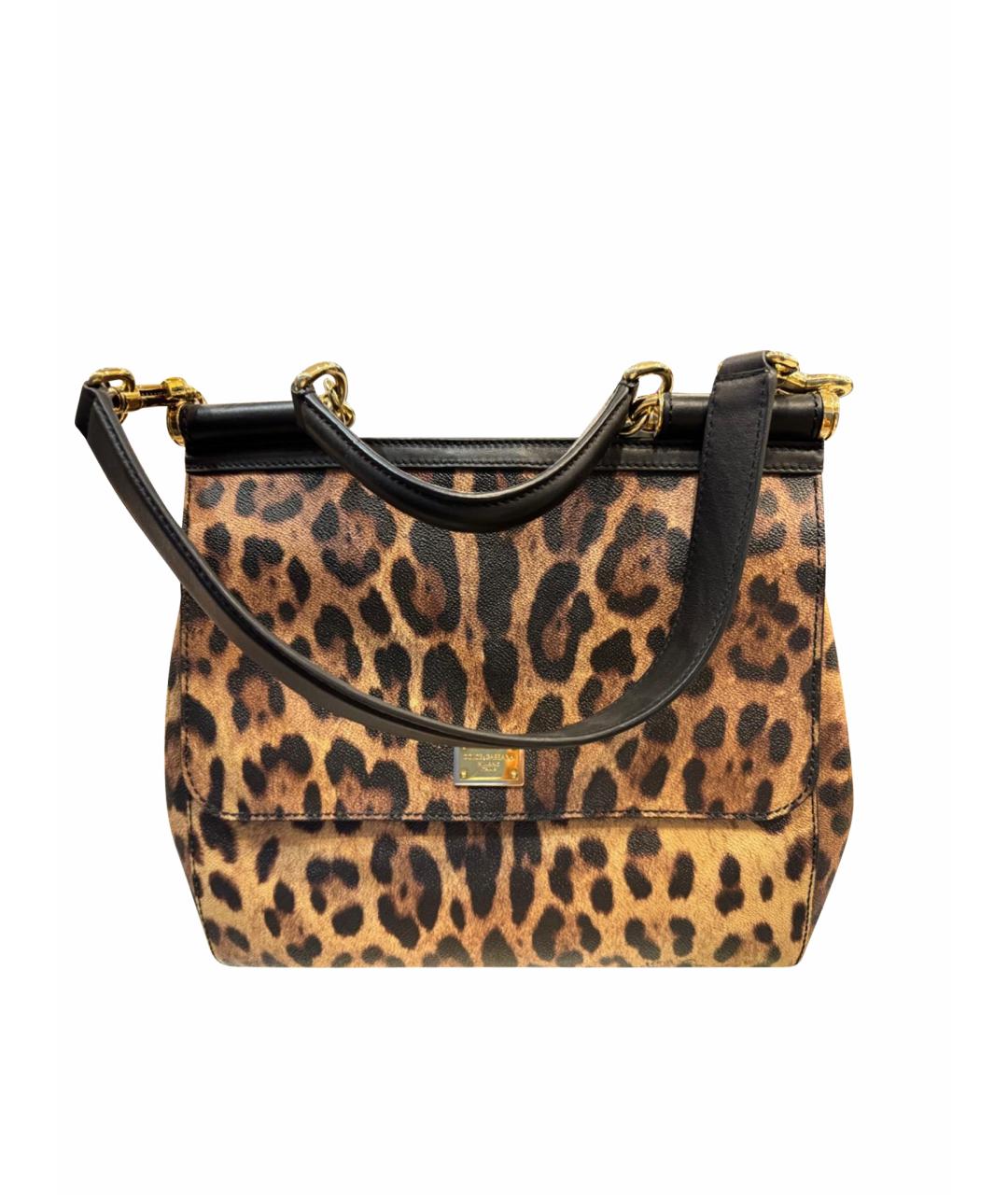 DOLCE&GABBANA Мульти кожаная сумка с короткими ручками, фото 1