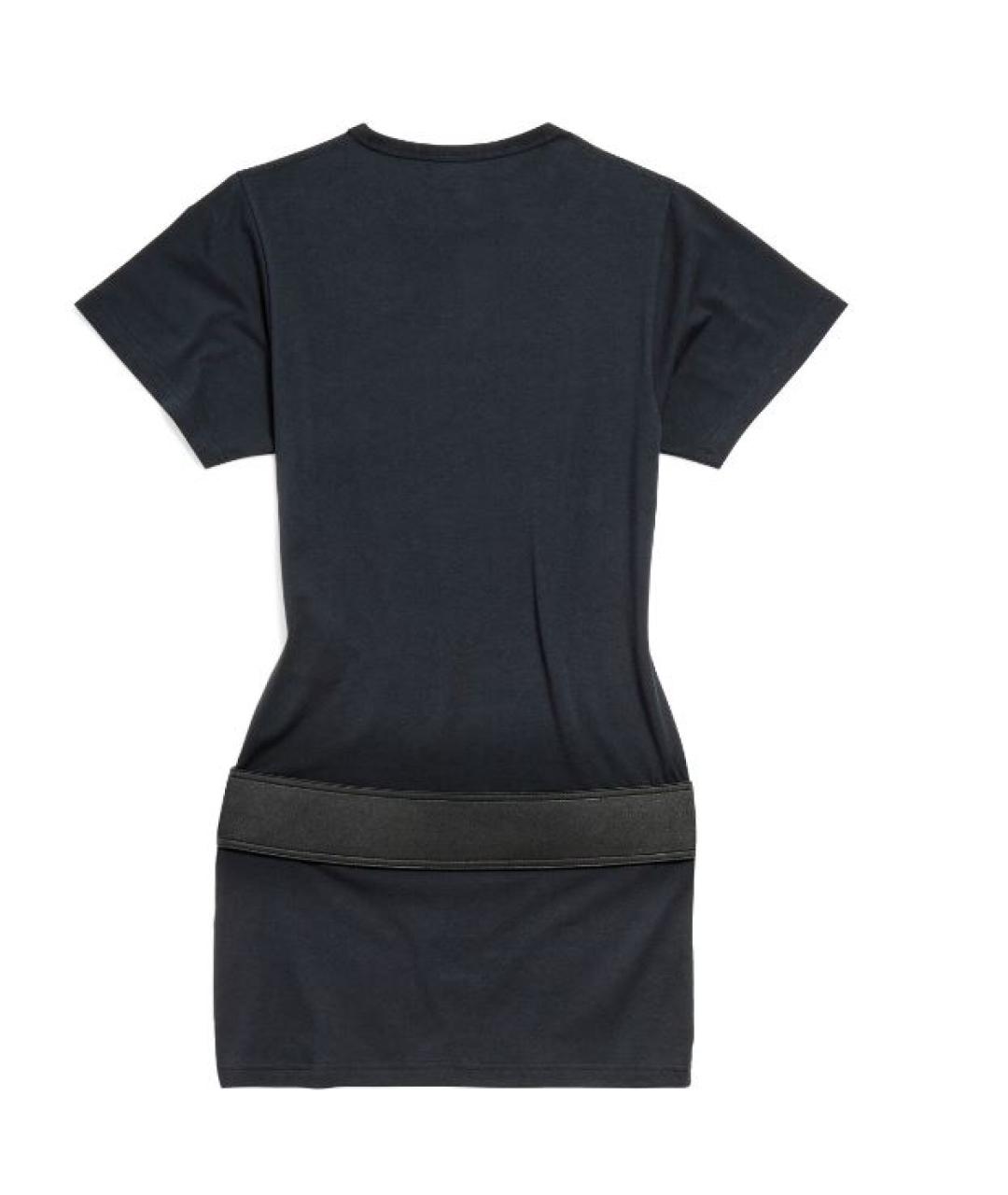 BALENCIAGA Мульти хлопковое повседневное платье, фото 3