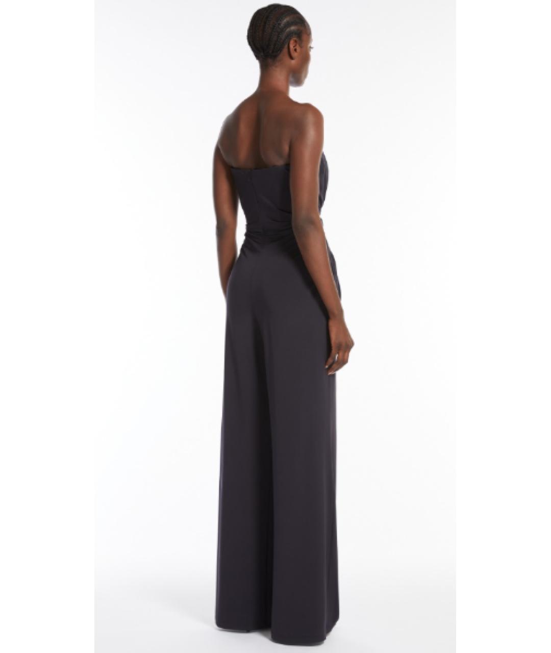 MAX MARA Антрацитовый комбинезон, фото 3