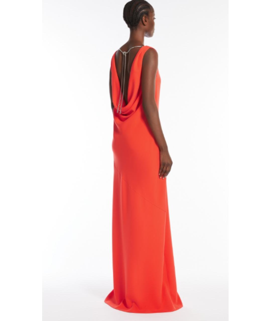 MAX MARA Оранжевое повседневное платье, фото 3