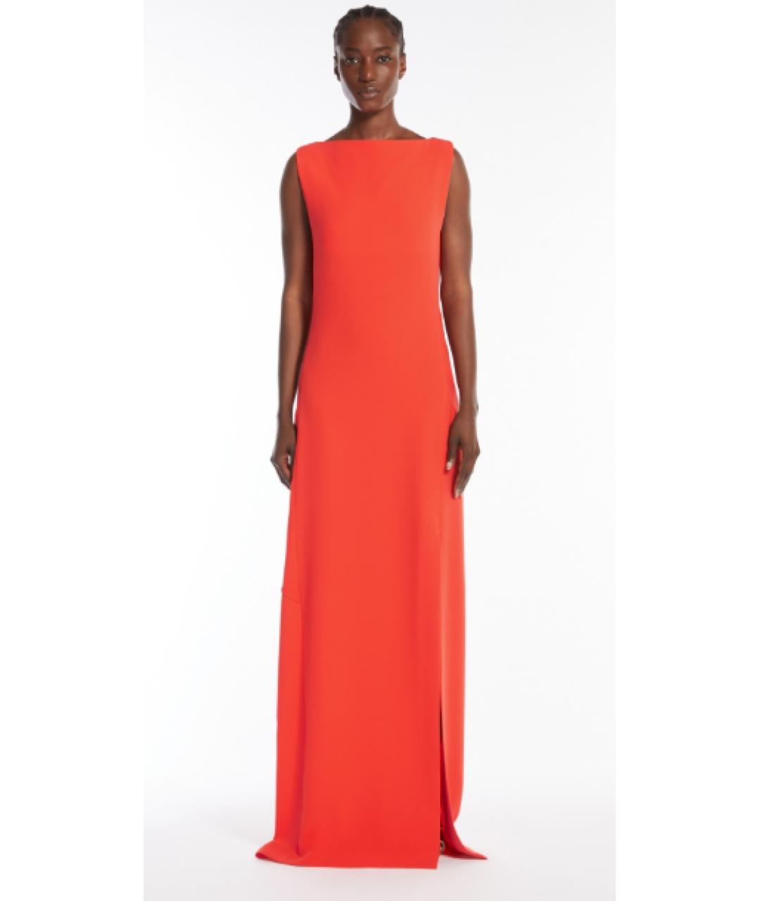 MAX MARA Оранжевое повседневное платье, фото 2