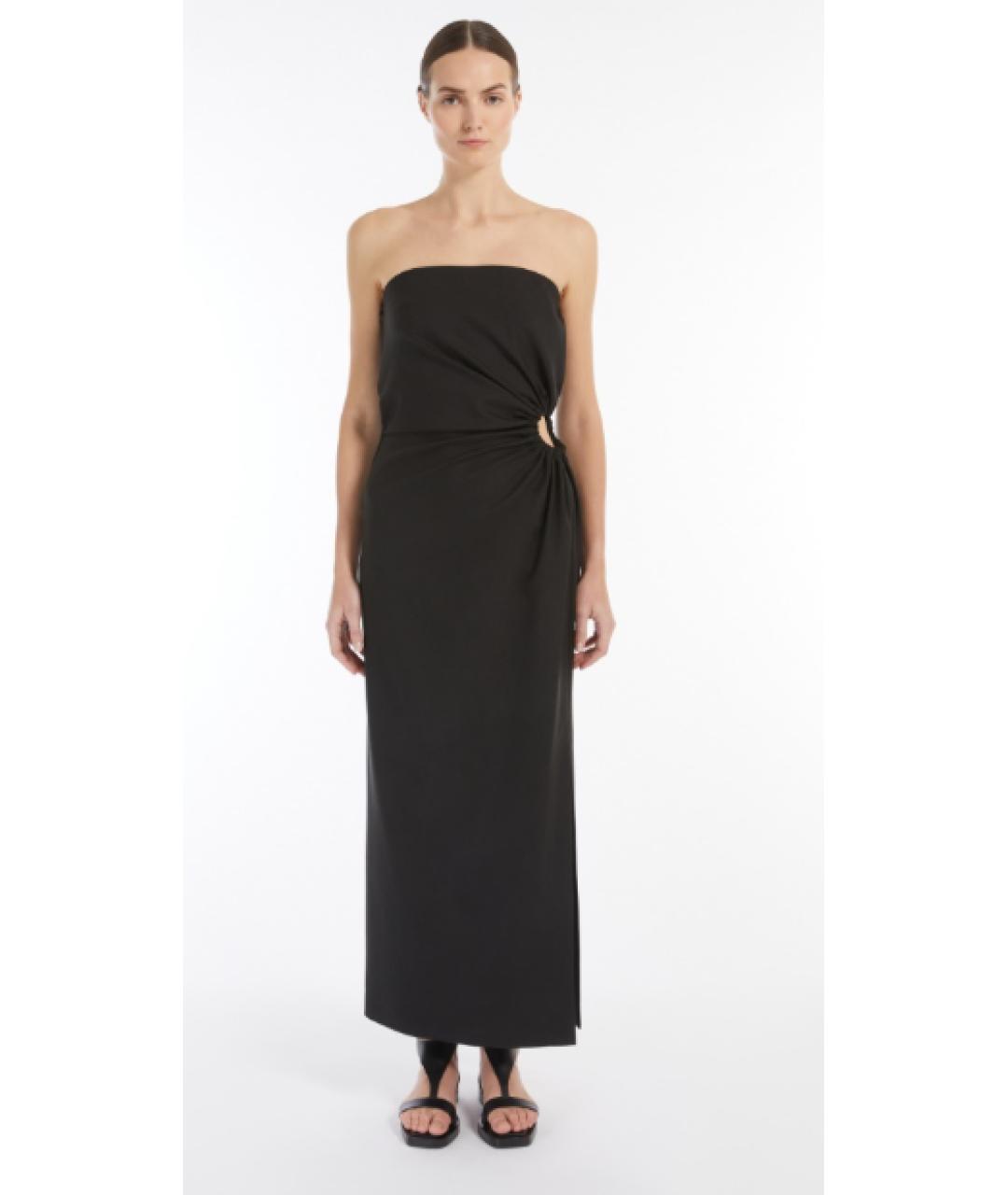 MAX MARA Черное повседневное платье, фото 2