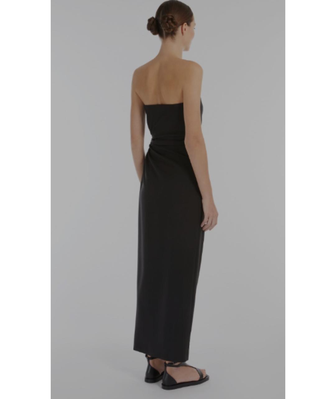 MAX MARA Черное повседневное платье, фото 3