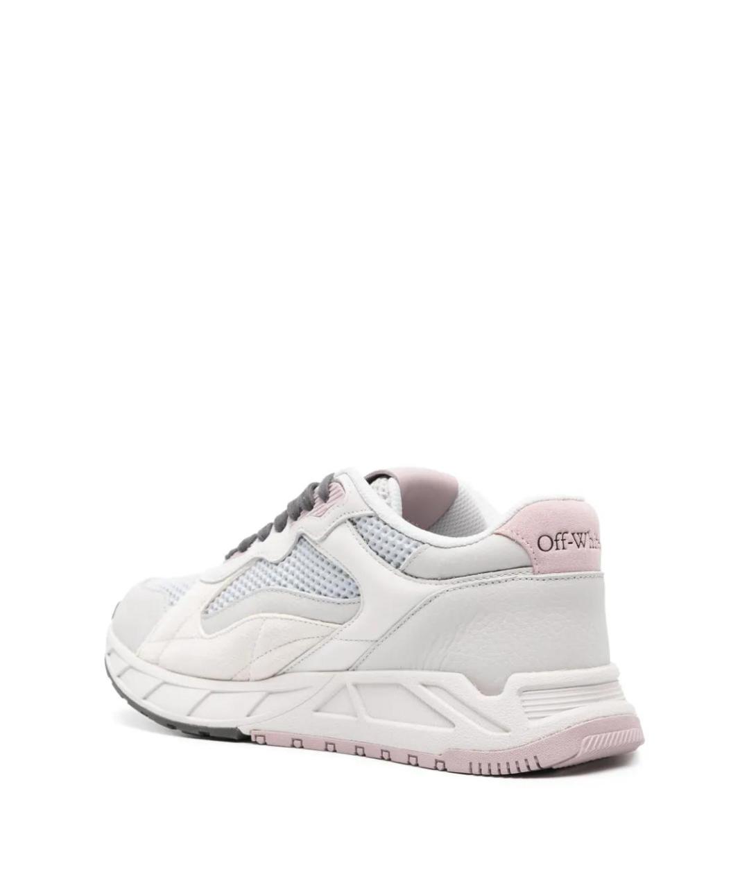 OFF-WHITE Белые кроссовки, фото 3
