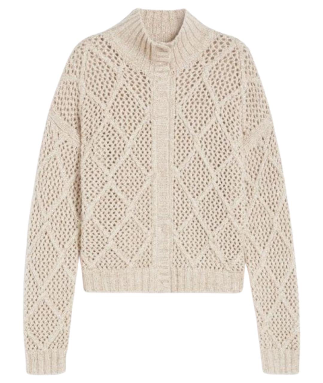 MAX MARA STUDIO Бежевый кардиган, фото 1