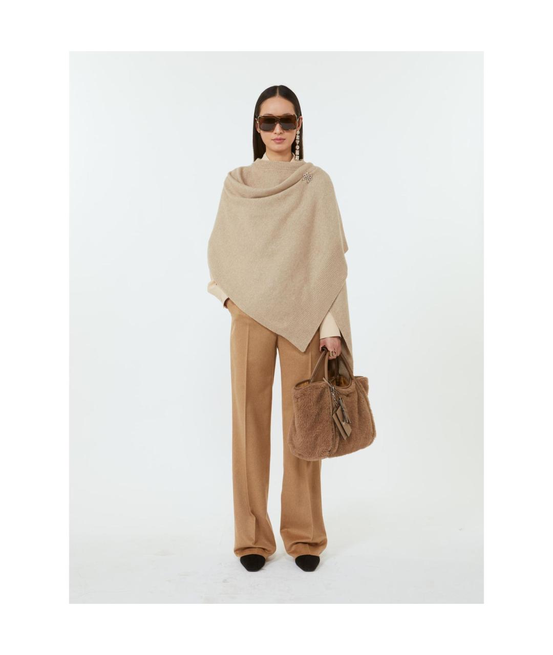 MAX MARA Коричневая сумка тоут, фото 4