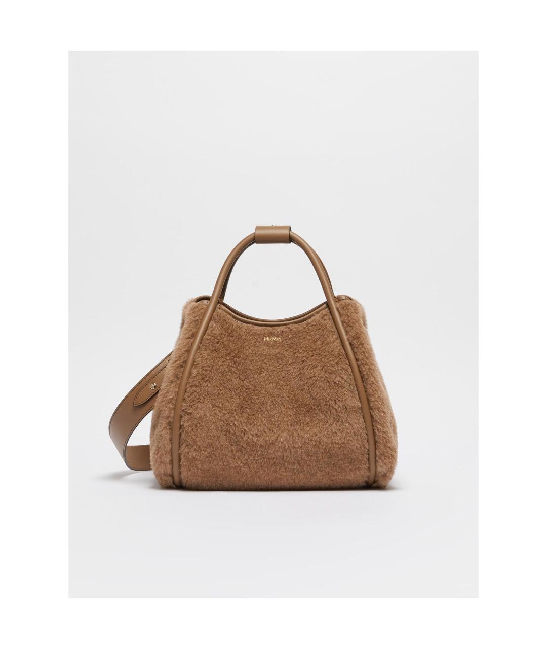 MAX MARA Коричневая сумка тоут, фото 5