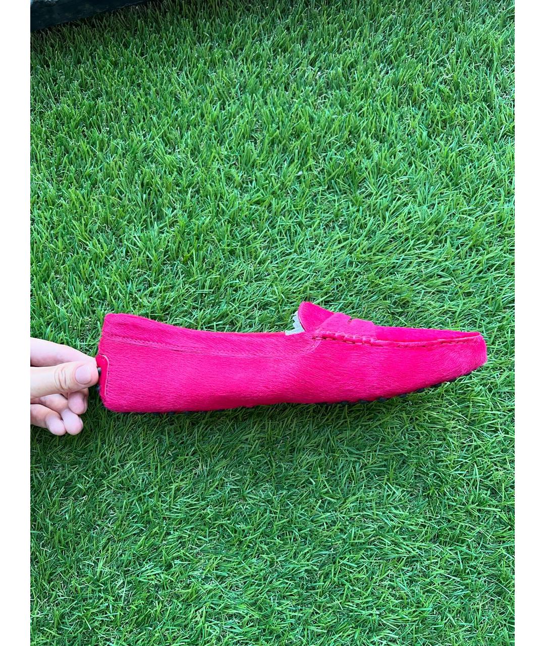 TOD'S Розовые мокасины, фото 9