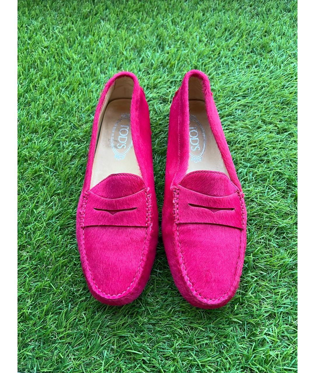 TOD'S Розовые мокасины, фото 2