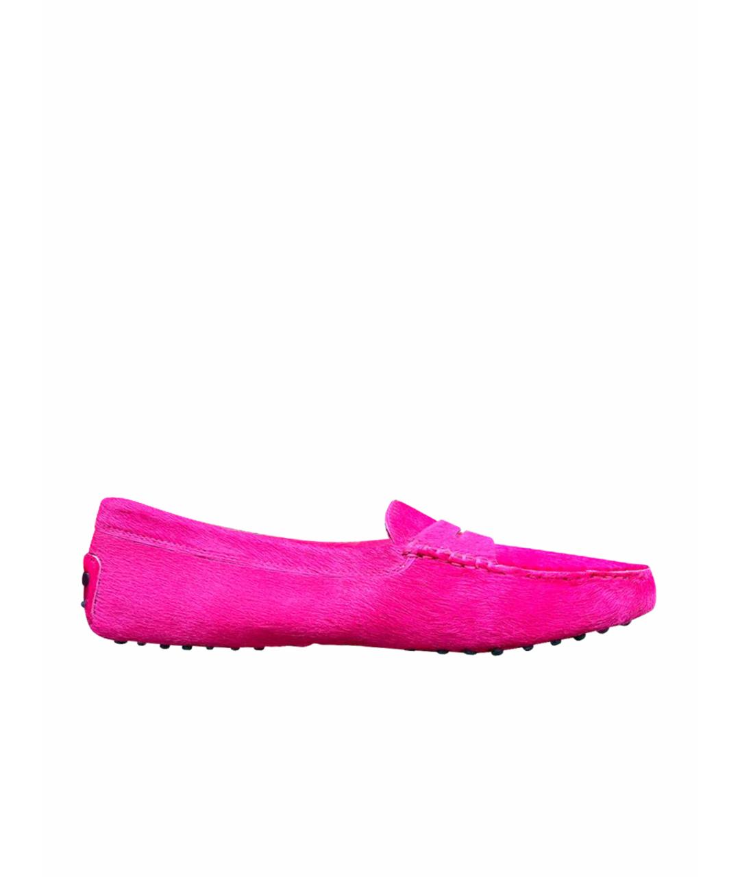 TOD'S Розовые мокасины, фото 1