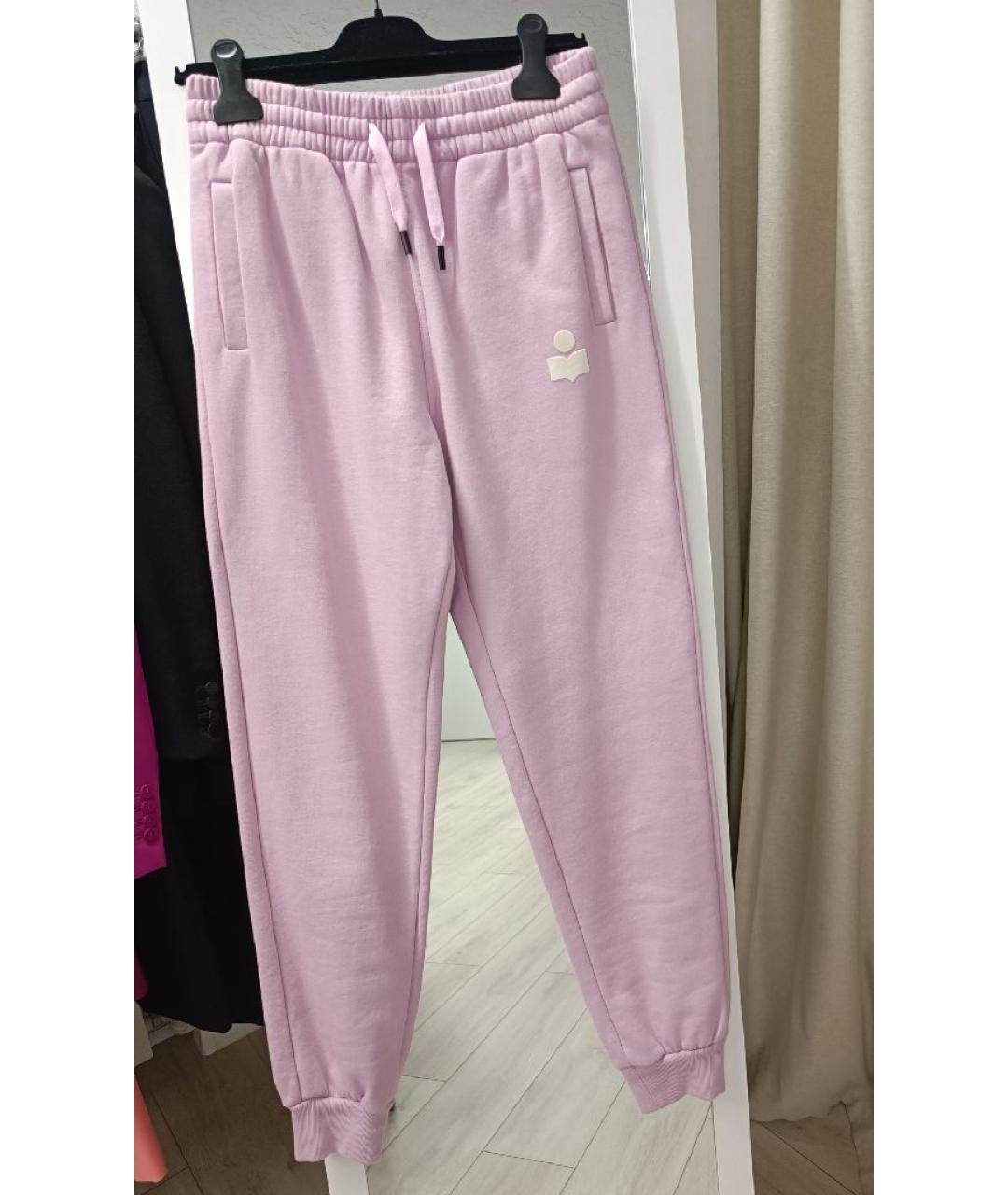 ISABEL MARANT Розовый хлопковый спортивные костюмы, фото 3