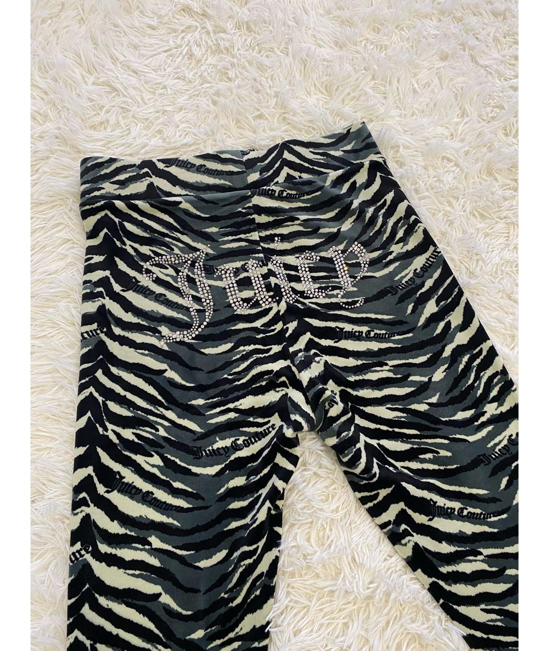 JUICY COUTURE Зеленый велюровый спортивные костюмы, фото 4
