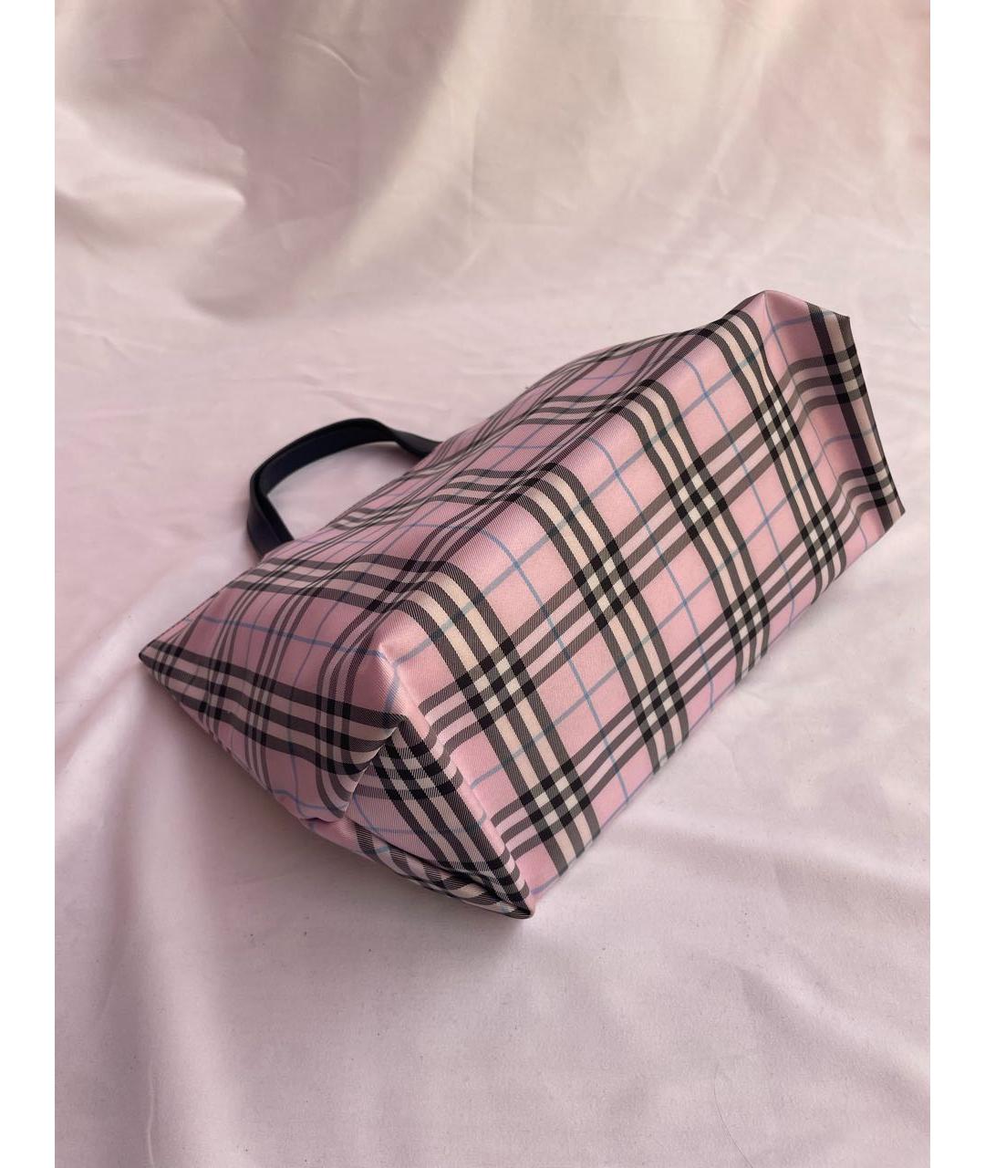 BURBERRY Мульти кожаная сумка тоут, фото 6