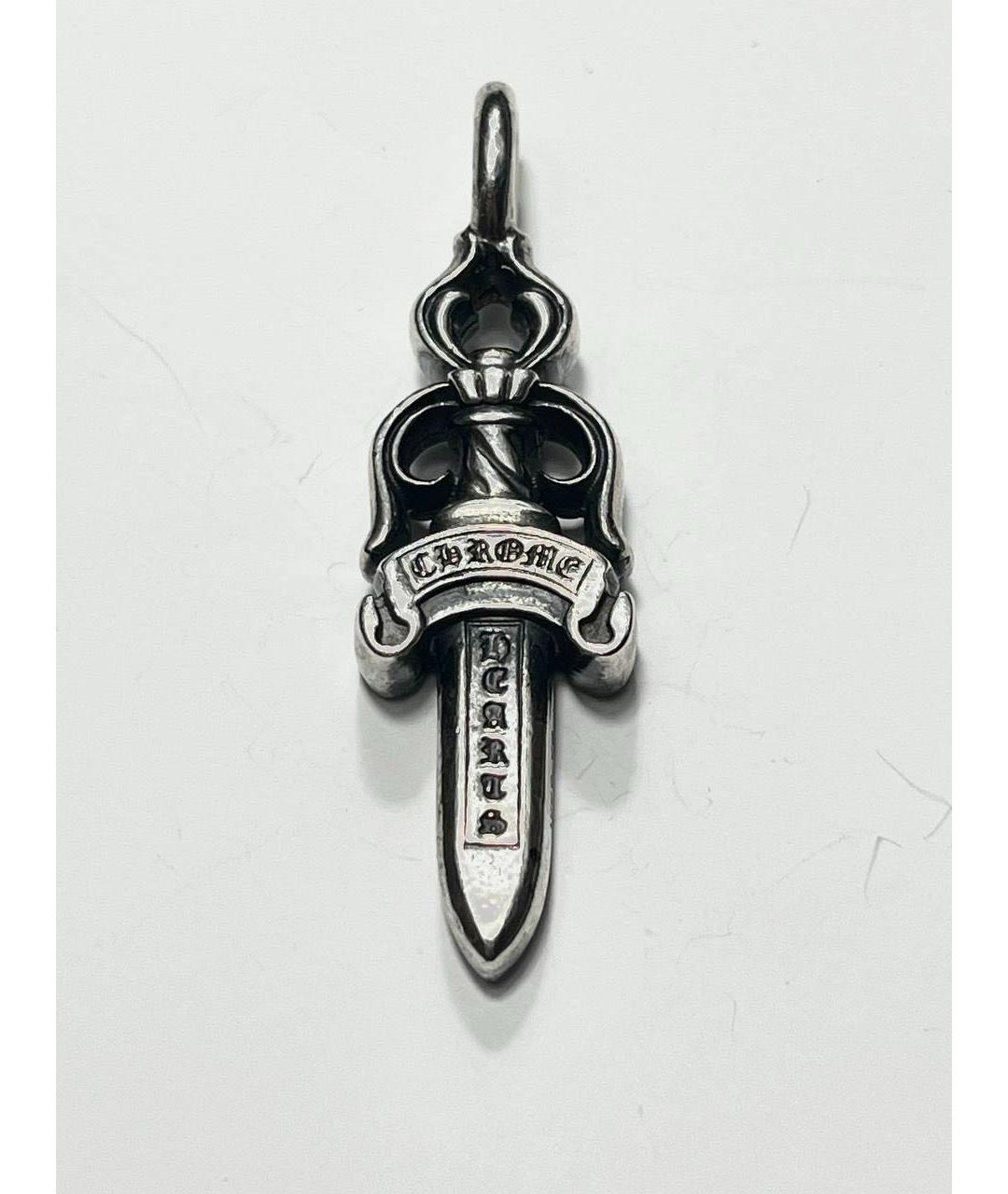 CHROME HEARTS Серебряная серебряная цепочка/подвеска, фото 7