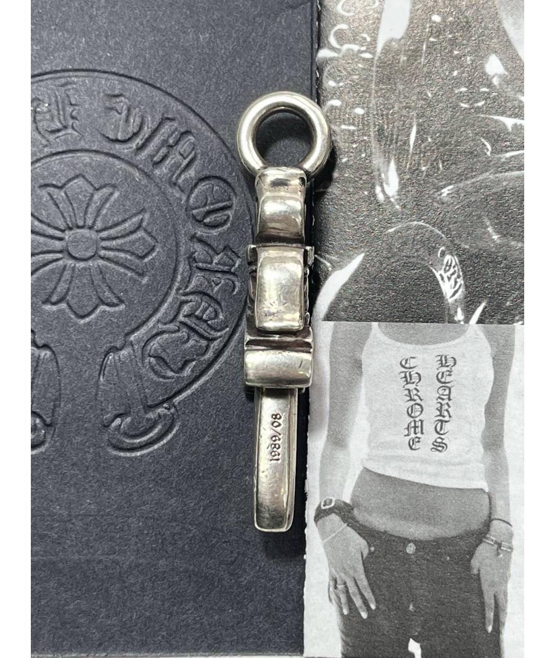 CHROME HEARTS Серебряная серебряная цепочка/подвеска, фото 5
