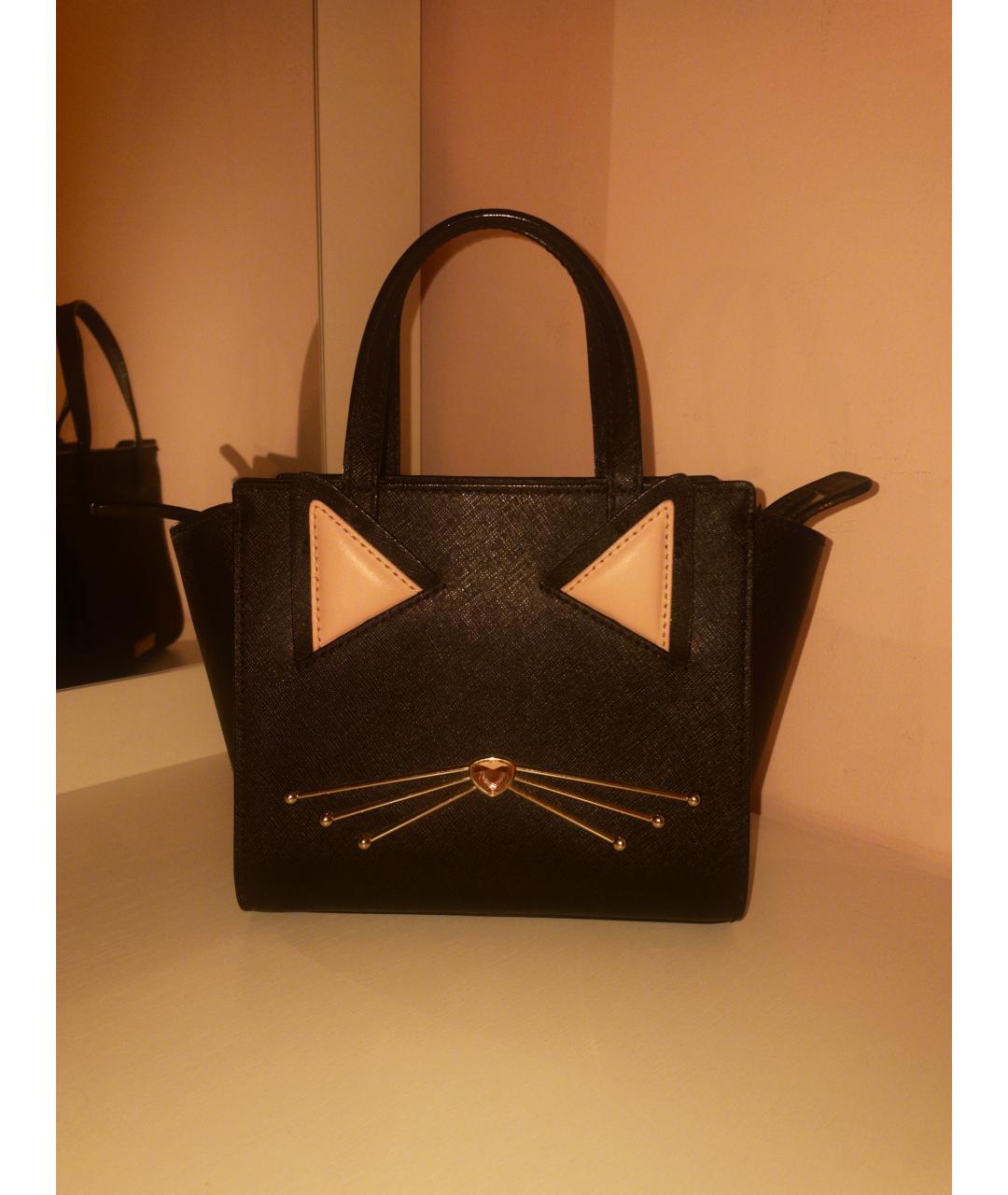 KATE SPADE Кожаная сумка с короткими ручками, фото 4