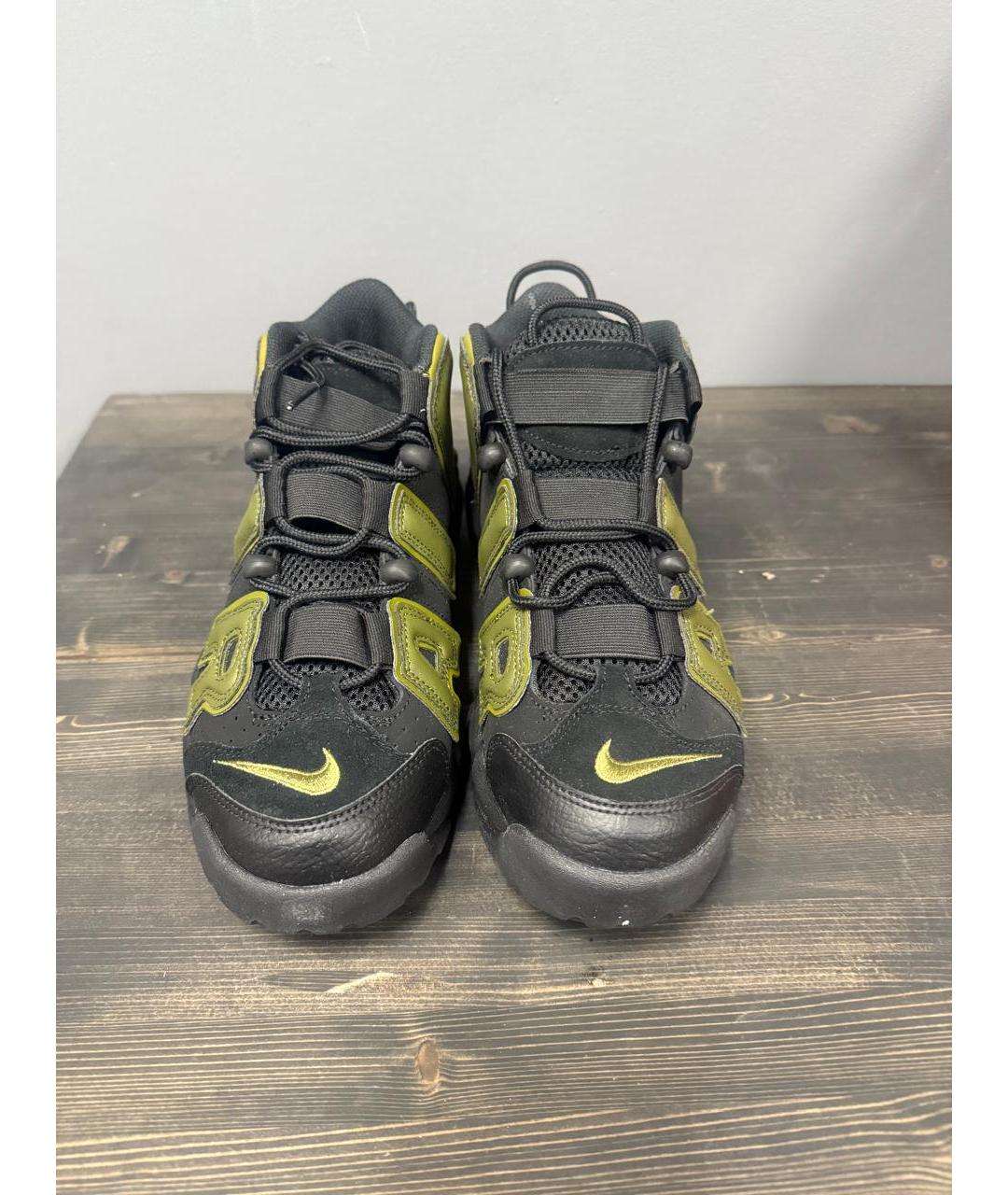 NIKE Черные кожаные кроссовки, фото 2