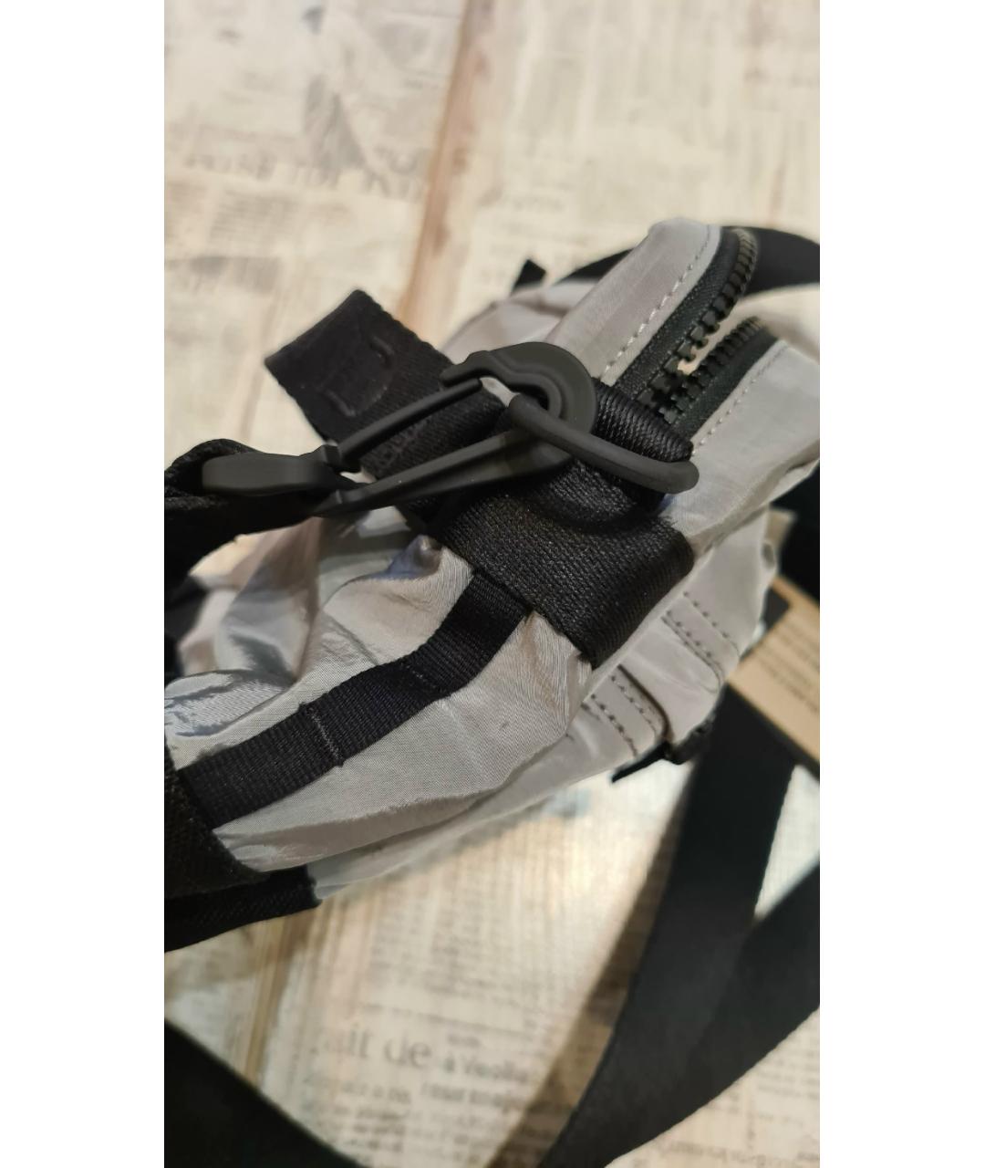 STONE ISLAND Серебряная сумка на плечо, фото 7