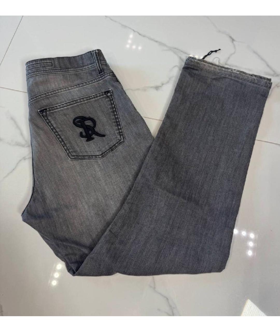 STEFANO RICCI Хлопковые прямые джинсы, фото 6