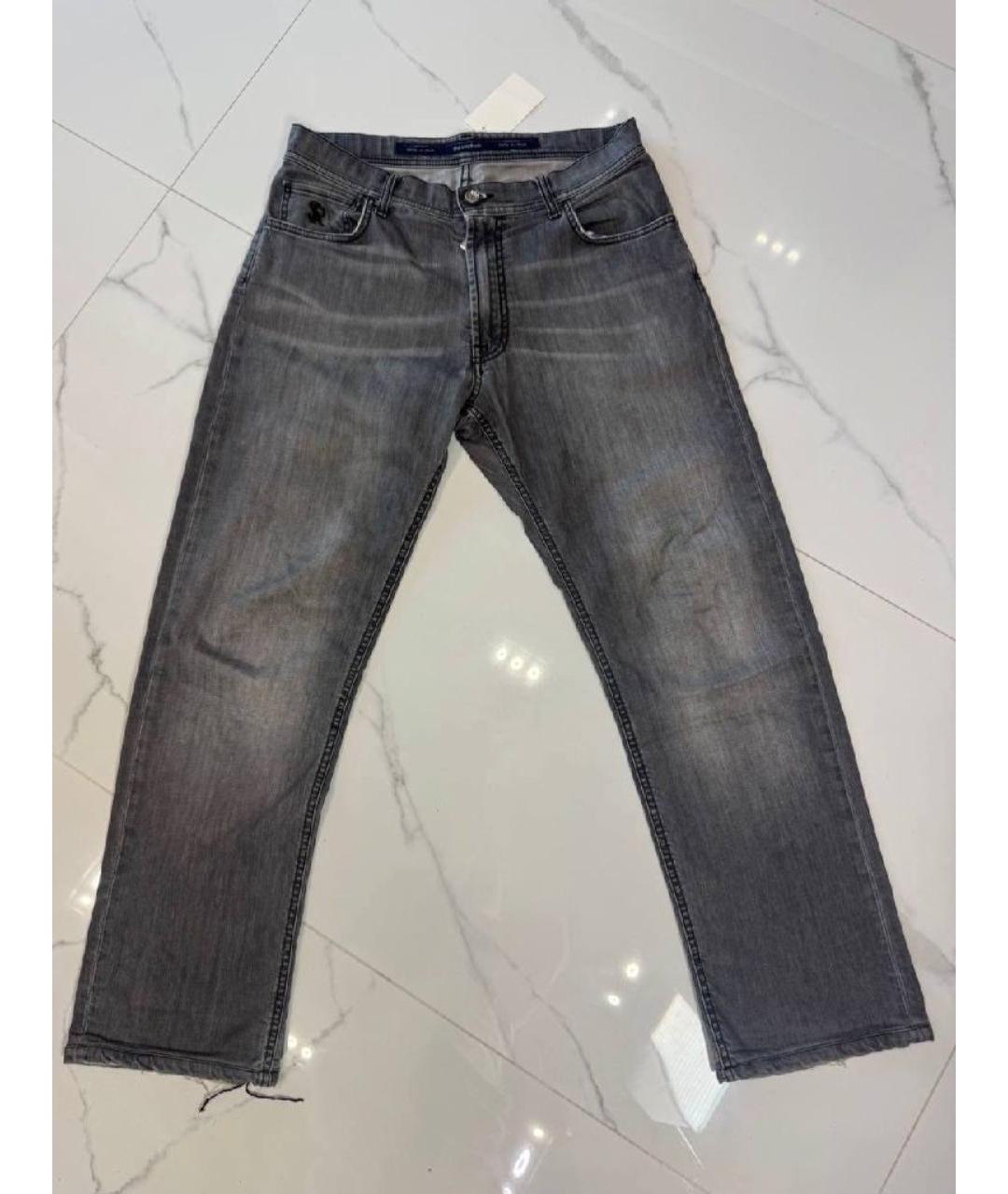 STEFANO RICCI Хлопковые прямые джинсы, фото 8