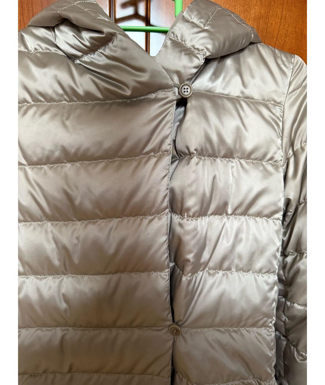 'S MAX MARA Бежевый пуховик, фото 4
