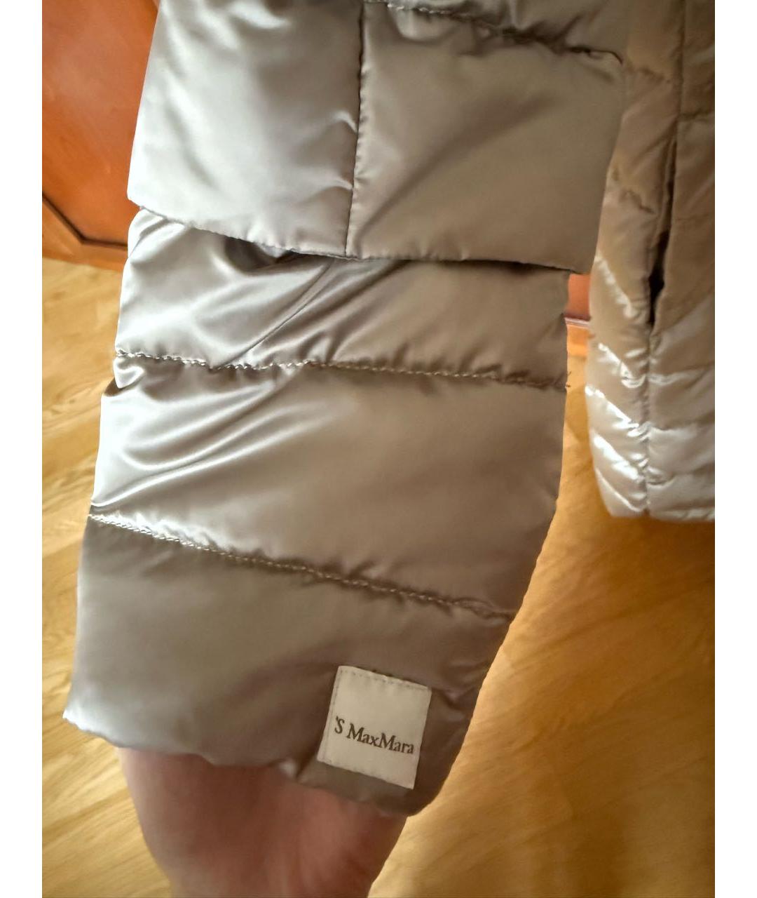 'S MAX MARA Бежевый пуховик, фото 3